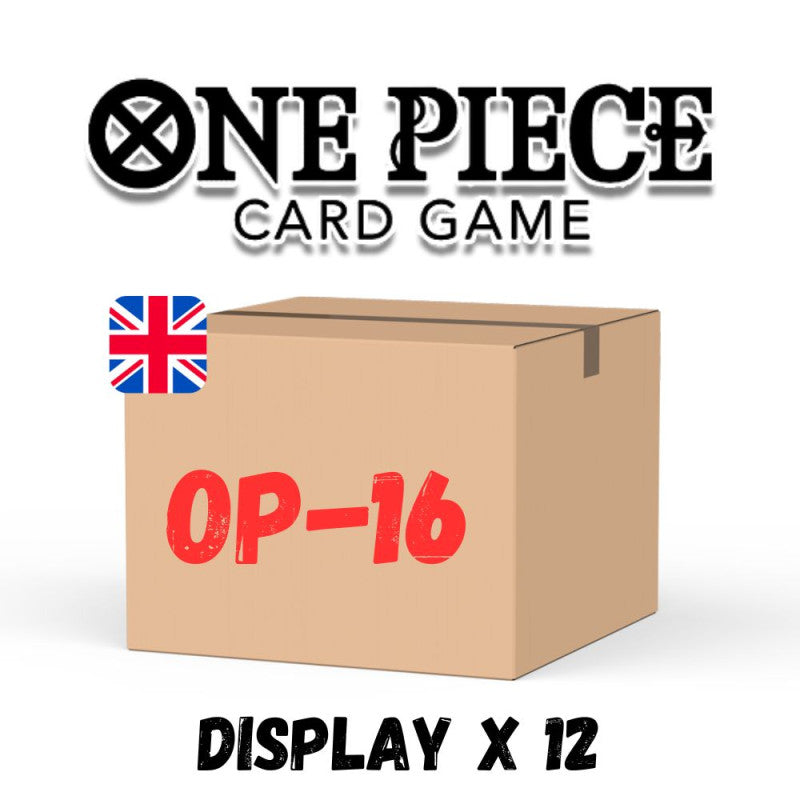 pokemon neo destiny 1st edition booster box One Piece Card Game OP-16 Booster Box x12 Case [VORBESTELLUNG] [ENGLIS –  Dortmund TCG Cards & Collectibles UG
