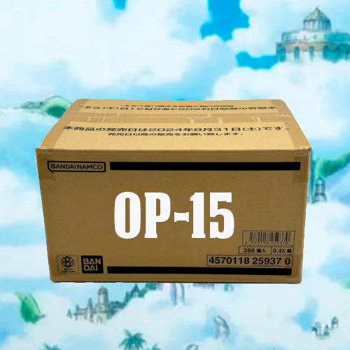One Piece Card Game OP-15 Booster Box x12 Case [VORBESTELLUNG] [ENGLISH]