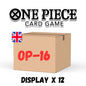 One Piece Card Game OP-16 Booster Box x12 Case [VORBESTELLUNG] [ENGLISH]